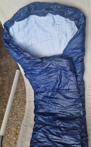 Mckinley mumienschlafsack blau - mumienschlafsack,