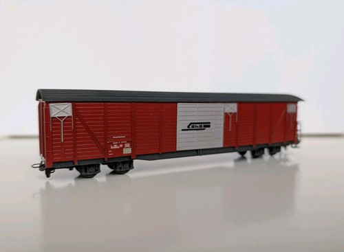 Rhb großraumgüterwagen gak - rhb,