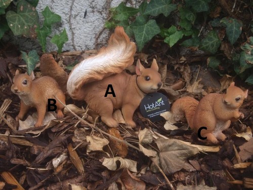 Eichhörnchen deko figur - deko,