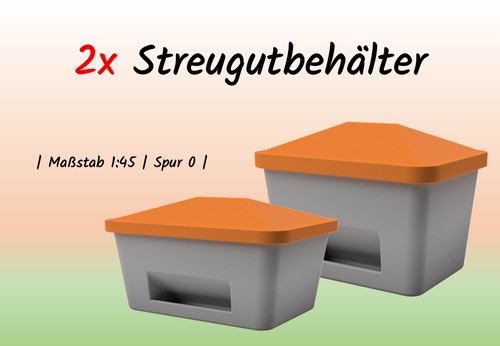 Streugutbehälter - 2x,