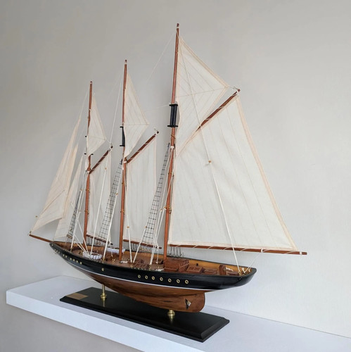 Großes modell segelschiff - großes, modell-segelschiff