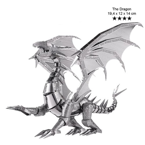 Flaming dragon laser metall - flaming,